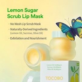 TOCOBO Lemon Sugar Scrub Lip Mask 20 ml.