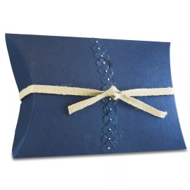 Extra-Lg 480 Cubic Inch Blue Biodegradable Companion Water Burial Cremation Urn