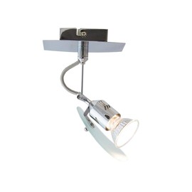 Aplique de Pared Níquel Satinado con estilo Moderno de un socket GZ10 de 50W para interiores marca Lumicentro