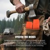 AR-PRO 6 Pack Tree Felling Wedges with Spikes for Safe