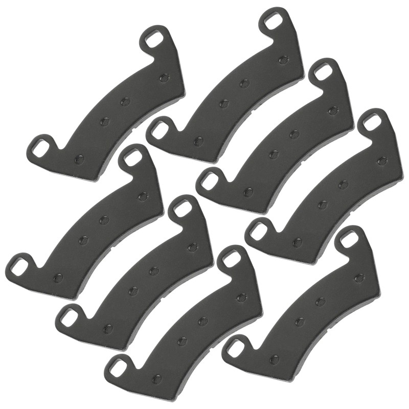 Caltric Front Rear Brake Pads for Polaris Ranger Crew 700