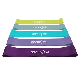 Backbone - Juego de Bandas Elasticas para Ejercicio C/5 Piezas B-Active Mod. BB720
