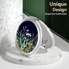 Nipichsha Compact Mirror, Pocket Travel Makeup Mirror, 2-Sided 2X/1X Magnification