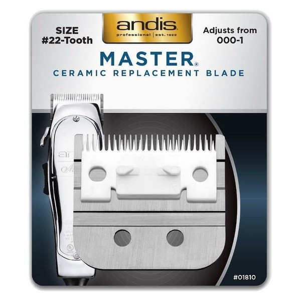 Andis 01810 CERAMIC Replacement Blade for MASTER ML Clipper Stylist Barber Salon