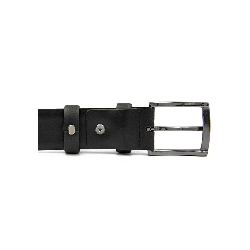 Red Bridge RBC Premium Men's Genuine Leather Belt - black