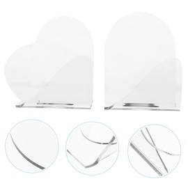 Gadpiparty 2Pcs Handheld Acrylic Makeup for Nail Art Cosmetic Mixing Ergonomic Design for Easy Mixing Lightweight Portable Makeup Tool for Custom Colors Formulas