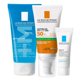 Kit-anthelios Uvmune400 Fluid 50+ Effaclar Moussant & Serum