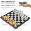 Vikutu Mini Chess Set - Vikutu 5.11 Inch Small Portable