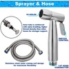 Monehet Bidet Sprayer for Toilet - Premium Stainless Steel Handheld