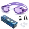 WAVE Nearsighted Swim Goggles,Shortsighted Swimming Goggles for Adults Youth, Anti