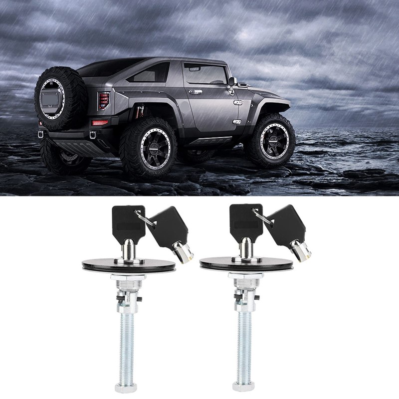Cunyuer Hood Cover Lock Key Pin Kit, Safety Latch Pin,