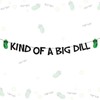 Pickle Birthday Party Decorations Glitter Kind of a Big Dill