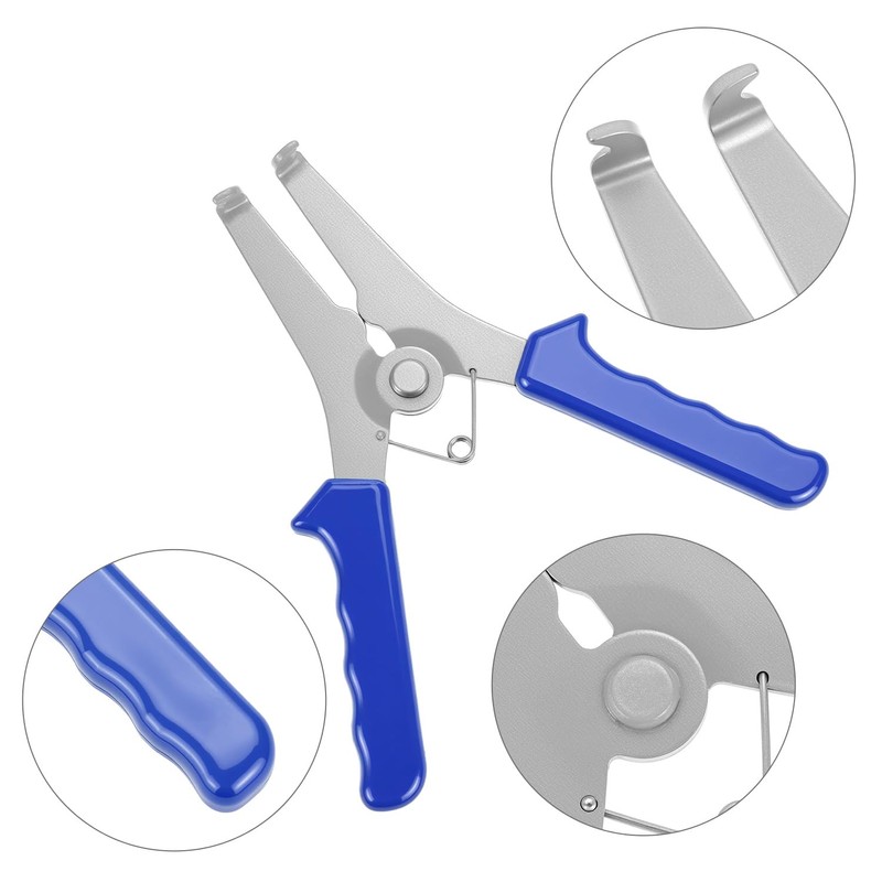 QWORK Miter Spring Clamps Kit, Includes 8 Miter Clamps &