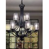Rivqahra Wine Glass Lamp Shade for Light Fixture, 6.3" Height,