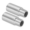PATIKIL 304 Stainless Steel Pipe Fitting 3/8" NPT Male to