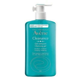 Gel Limpiador Avène Cleanance Purificador Rostro 400ml Tipo de piel Grasa con imperfecciones
