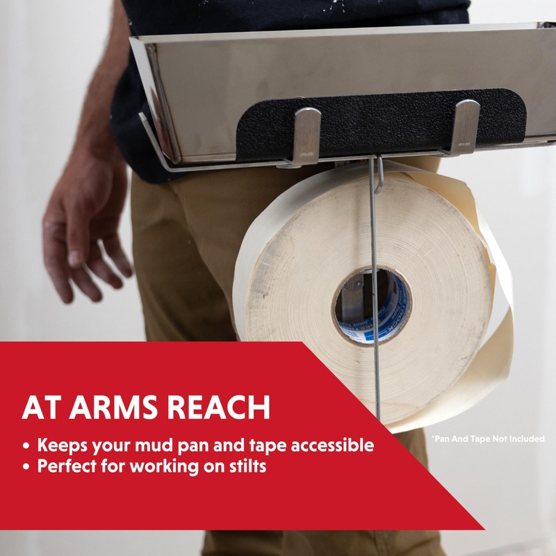 Drywall Mud Pan Holder and Tape Spool - Advance Equipment