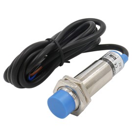 Heschen M18 Inductive Proximity Sensor Switch Non-Shield Type LJ18A3-8-Z/AY Detector 8mm 10-30VDC 200mA PNP Normally Closed(NC) 3 Wire