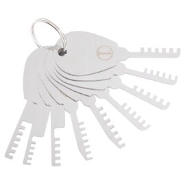 9 pcs Comb Lock Pick Tools, Comb Pick Lock Picking Tool for Beginners & Experts, Great Locking Picking Kit for Door