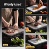 2 in 1 Pure Titanium Cutting Boards for Kitchen Chopping