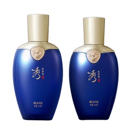 Sulyean 수려한 효비담 정율 남자 스킨 로션 기초 2종 세트 Sulwhasoo Men's Skin Renewing Lotion and Toner Set