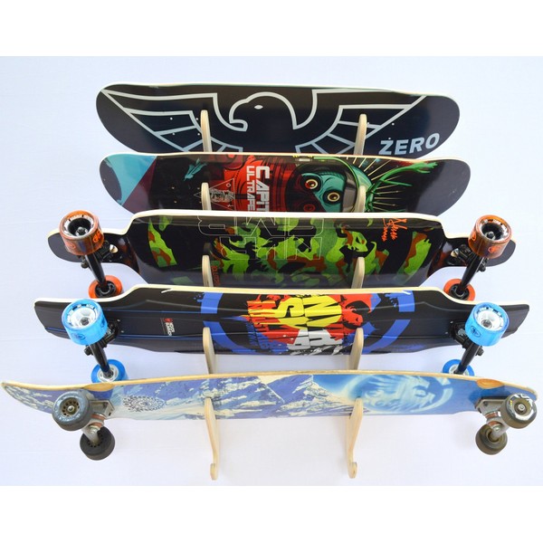 The Annex Skateboard & Longboard Rack (Holds 5)