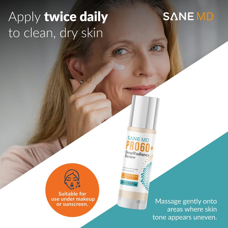 SANE MD PRO60+ DeepRadiance Renew™ Dark Spot Corrector for Face
