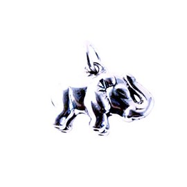 apop nyc 925 Sterling Silver Lucky Elephant Pendant [Jewelry]