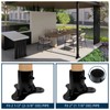 Rasugarlary Chain Link Fence Post 2.5" Base Flange Floor Flange