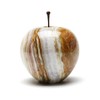 Marble Apple Large Marble Apple Large Stripe Interior Marble Paperweight