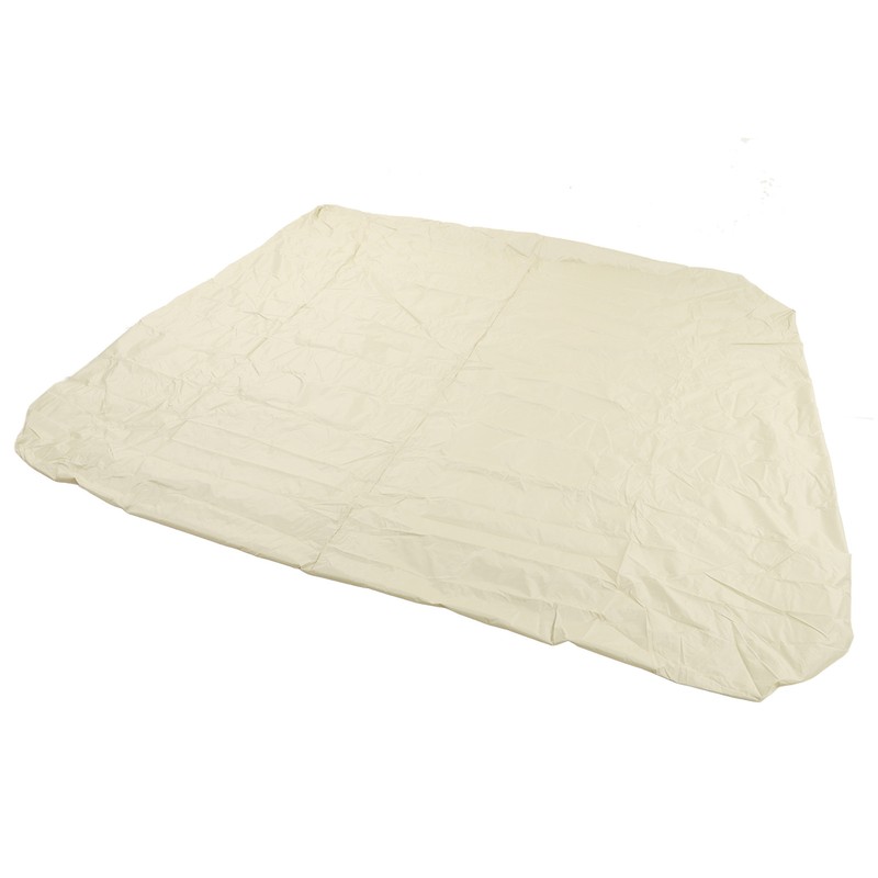 SPA Cover Square Waterproof 190 Silver Coated Polyester Taff Weather
