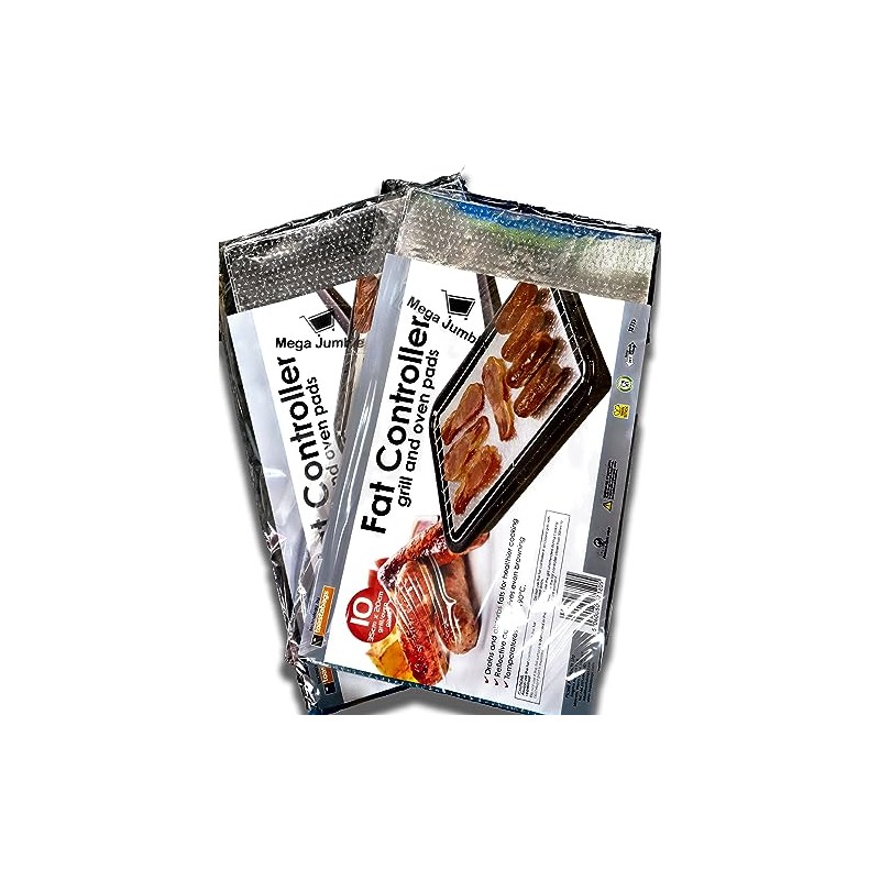 2 X 10 FAT CONTROLLERS. FAT TRAPPER COOKING PADS. GRILL