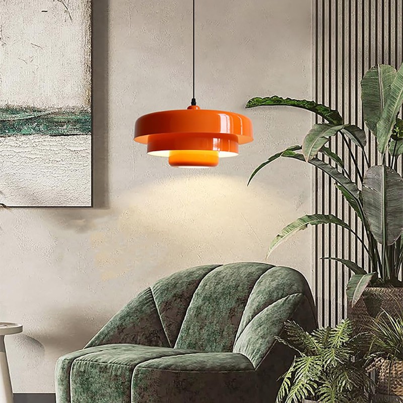 Meefad Adjustable Hanging Light Fixtures, Modern Swing Arm Pendant Light,