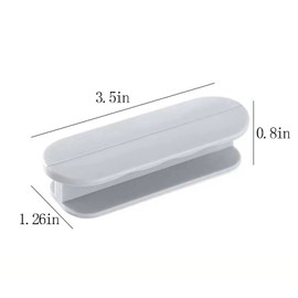 XIANGEN Adhesive Door Handle, Suitable for cabinets, Glass Doors, Sliding Glass Doors and Windows, Wardrobe Doors, Bedside Tables, Drawers, Clothing Boxes, etc. (6sets)