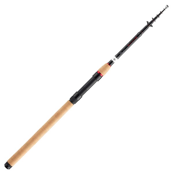 Daiwa Ninja X Tele 1007TMH, 9.84 Feet, 0.70-2.10 Ounce, 7 Parts, Telescopic Allround Fishing Rod
