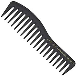Hercules Sägemann Wolf 37 A614 Women's Hair Comb 7 Inches Black