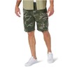 Wrangler Camo Relaxed Fit Stretch Cargo Shorts - 40
