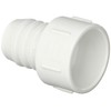 Spears 474 Series PVC Pipe Fitting, Adapter, Schedule 40, White,