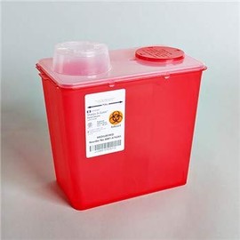 7796992 PT# 676285 Container Sharps Monoject Med Red 8qt Ea by, Kendall Company -7796992