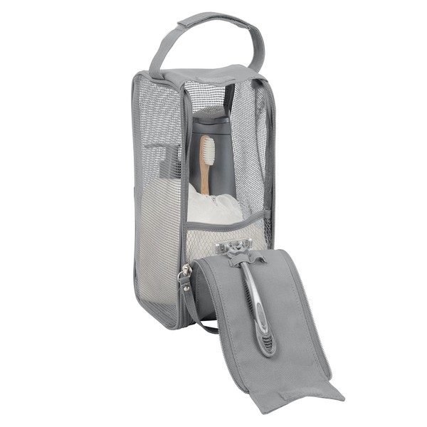 Simplify Simplify Hanging Mesh Toiletry Bag | Travel Organizer |