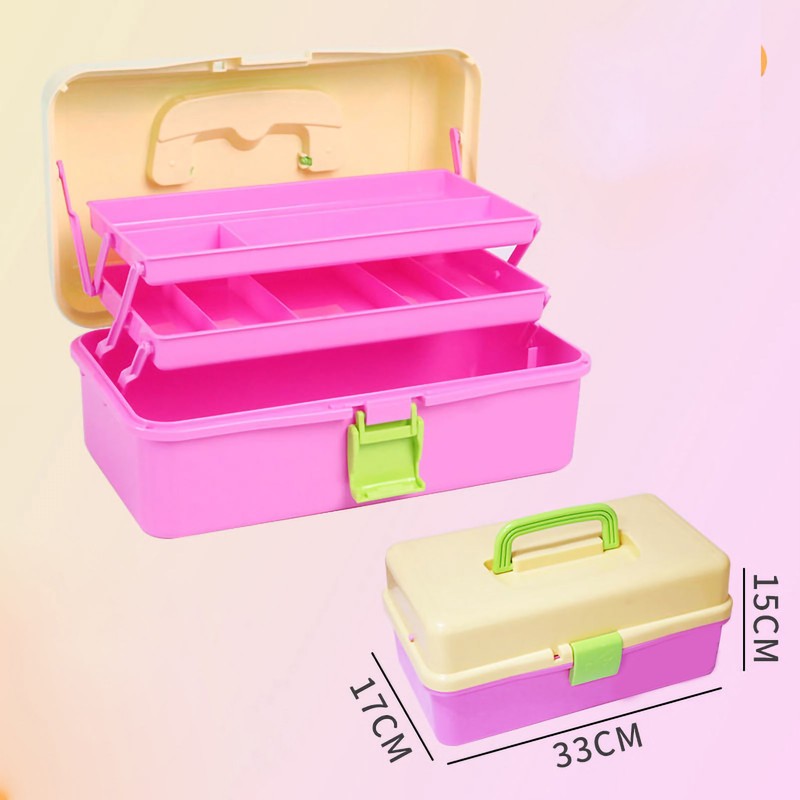 Art Student Storage Box Thickened Large 3 Layer Home Organizing