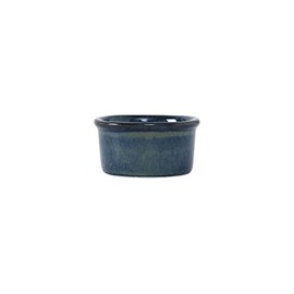 Tuxton China GAN-752 Ramekin, 2-1/2 oz., 3" Dia. x 1-1/2"H, Round, Microwave & Dishwasher Safe, Oven Proof, Fully vitrified, Lead-Free, Ceramic, TuxTrendz, Artisan, Night Sky, Case of 24