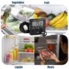 Digital Fridge Thermometer with Alarm Clock and Maximum/Min Temperature Function