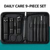 9-Piece Nail Clipper Set – Stainless Steel Manicure & Pedicure
