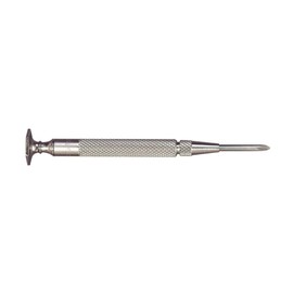 Starrett Jewelers Screwdriver with Knurled Grip and Nickel-plated Steel Bodies - Ideal for Fine, Delicate Work, and Relatively Small Work - #0 Phillips Blade Number - 555F