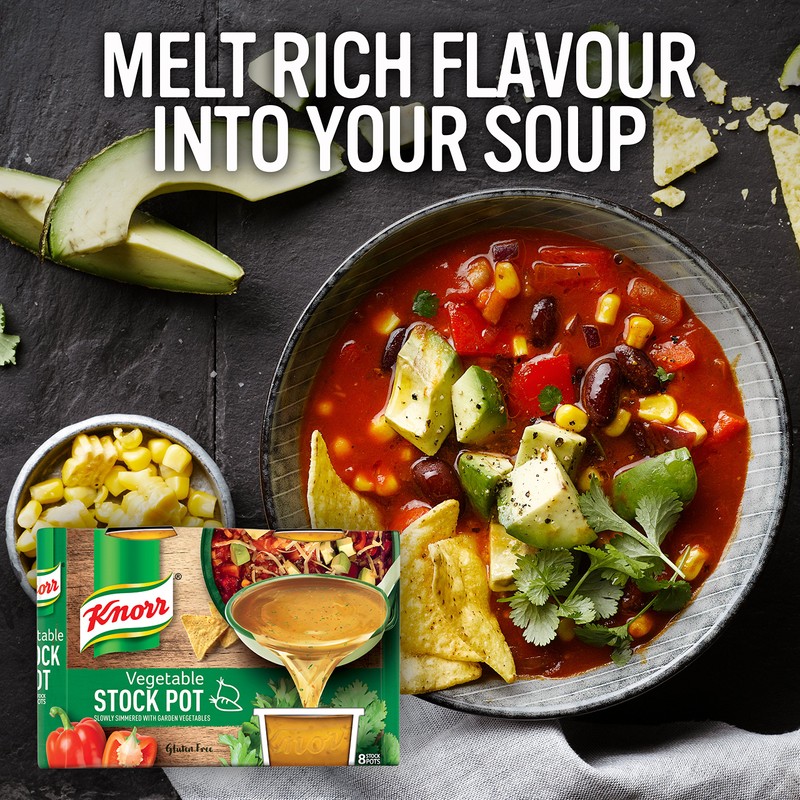 Knorr Vegetable Stock Pot 4 X 28G (Pack Of 8)