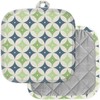 [Pack of 2] Pot Holders for Kitchen, Washable Heat Resistant