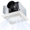 GROWNEER Bathroom Exhaust Fan with Light, 35W Exhaust Fan with