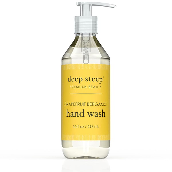 Deep Steep Hand Wash, 10oz (Grapefruit Bergamot)