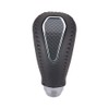Carmate Car Shift Knob Luxis Carbon and Leather Gate At